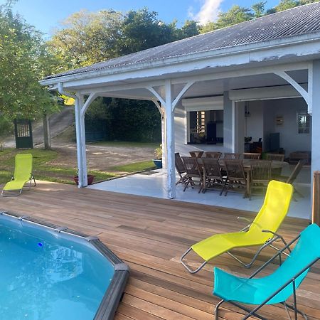 Les Terrasses De Maelle - Jolie Villa F4 Vue Mer Riviere-Salee Bagian luar foto